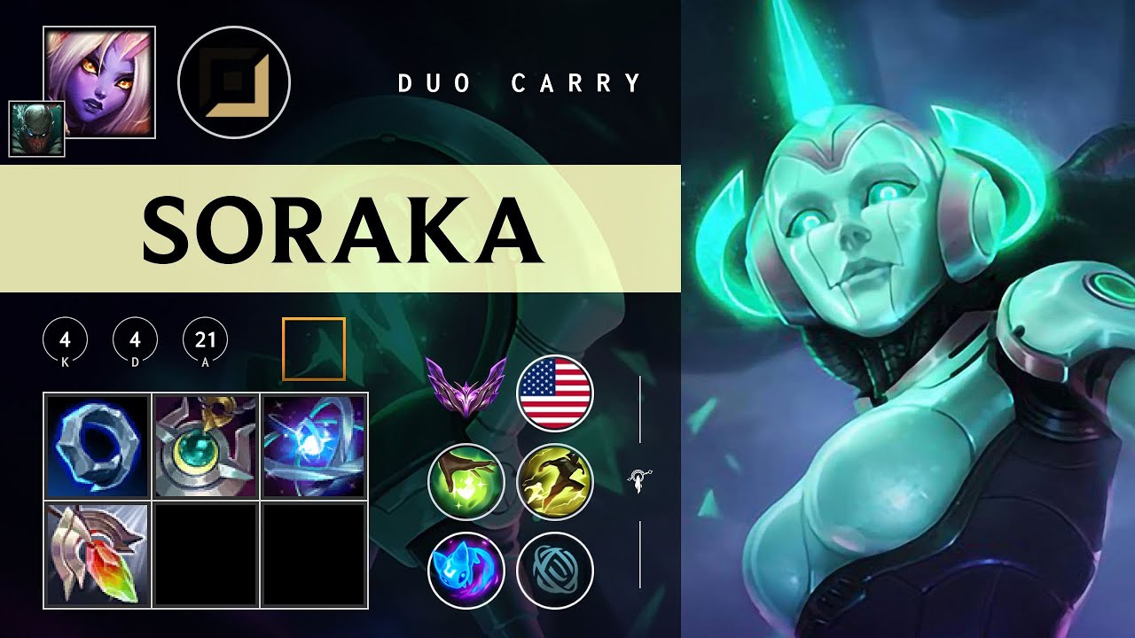 Soraka Carry vs Aphelios - NA Master Patch 26.02