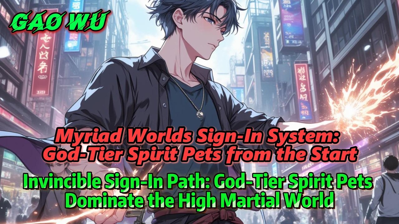 Myriad Worlds Sign-In System: God-Tier Spirit Pets from the Start#webnovel #powerrise