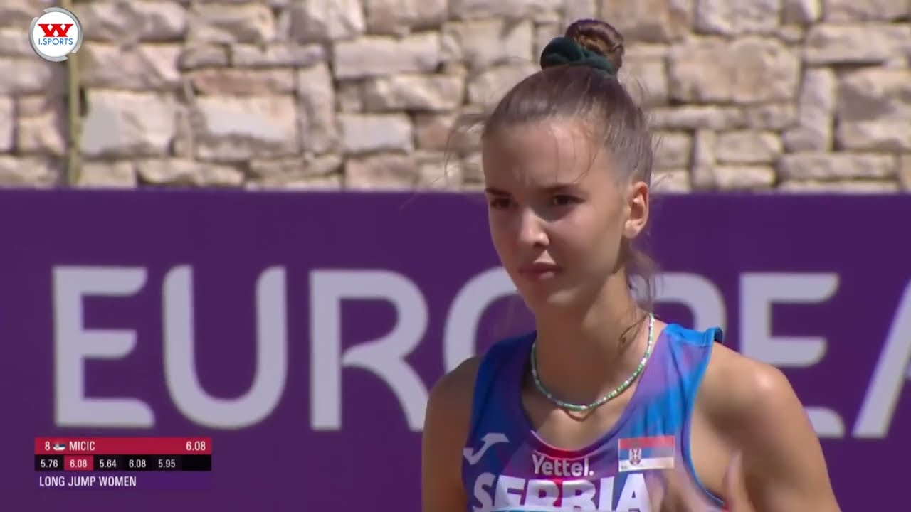 Jovana MICIC | SRB | Long Jump Final European Athletics U18 Championships | Last Jump