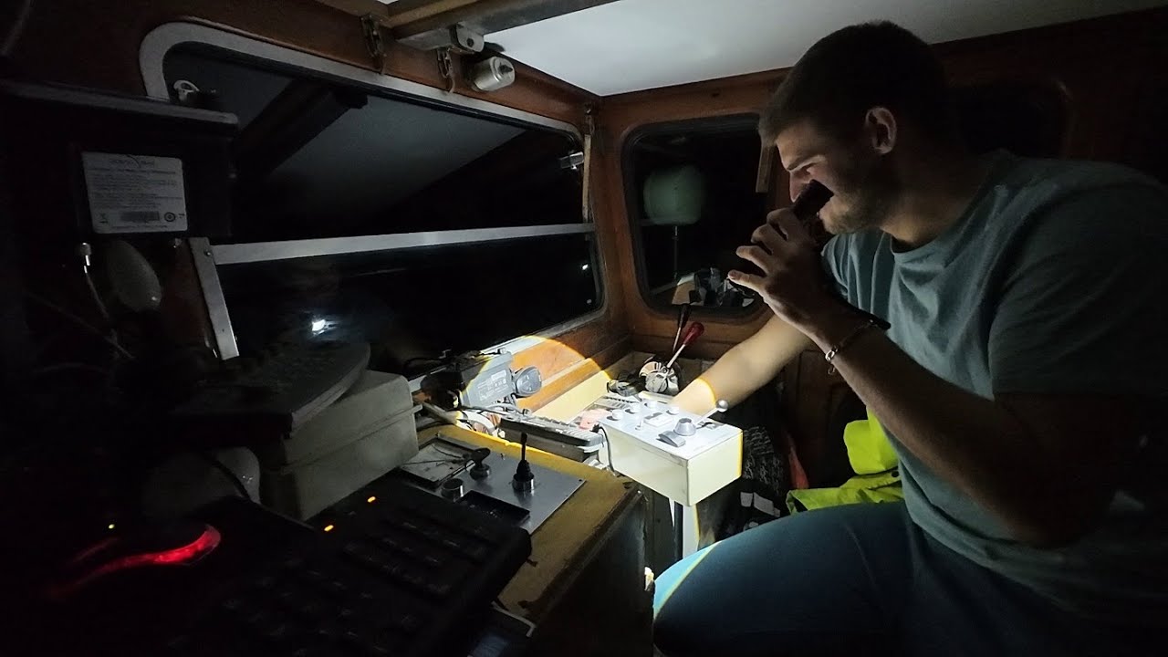 à bord du SPARTAN de nuit