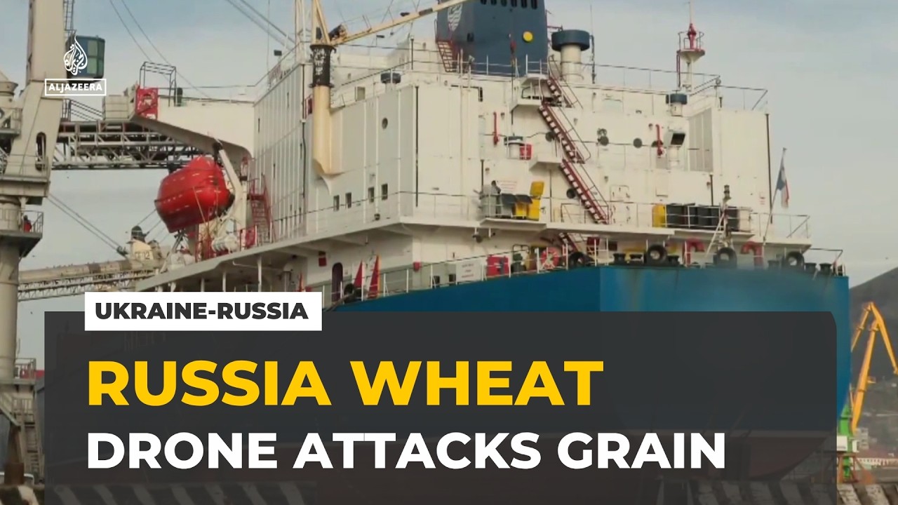 Russia's wheat supply: Drone attacks raise fears of grain export shutdown