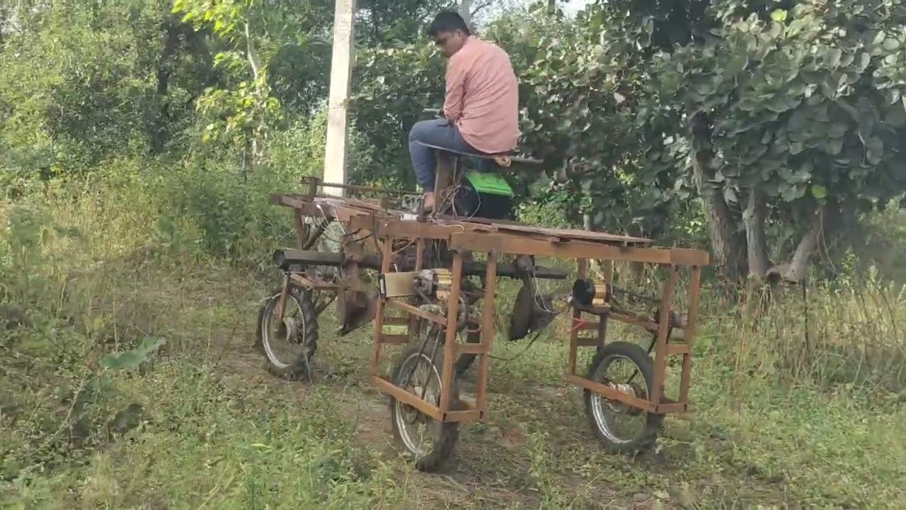 फोर व्हील जुगाड़ की पहली ट्रायल