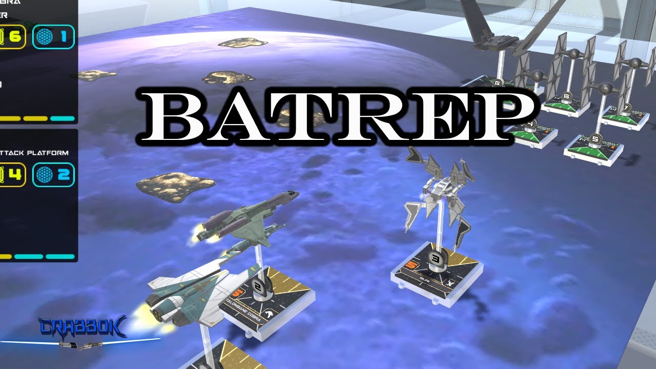 X-Wing Batrep - Fly Casual  - Guri, Talonbane and Fen Rau vs 1st Order!