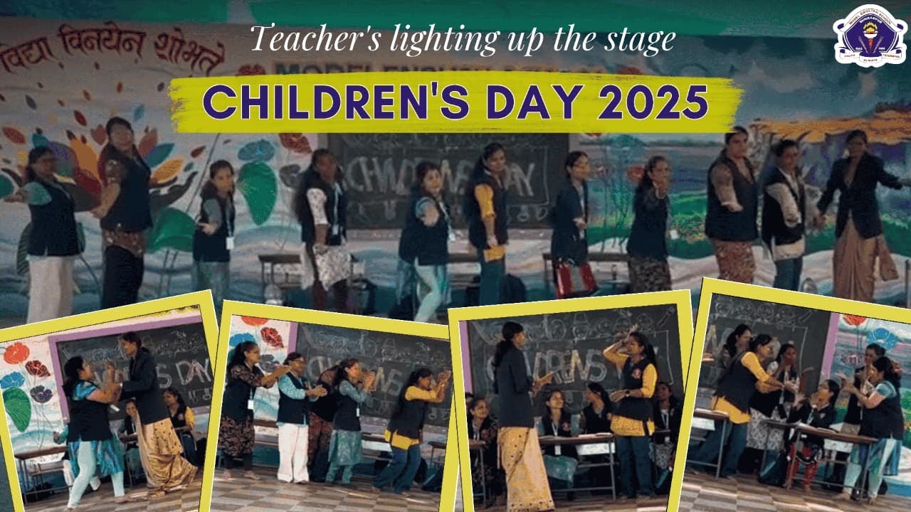 Teachers Turn Into Kids Again! 🤩 Children's day surprise by MES Faculty 😍