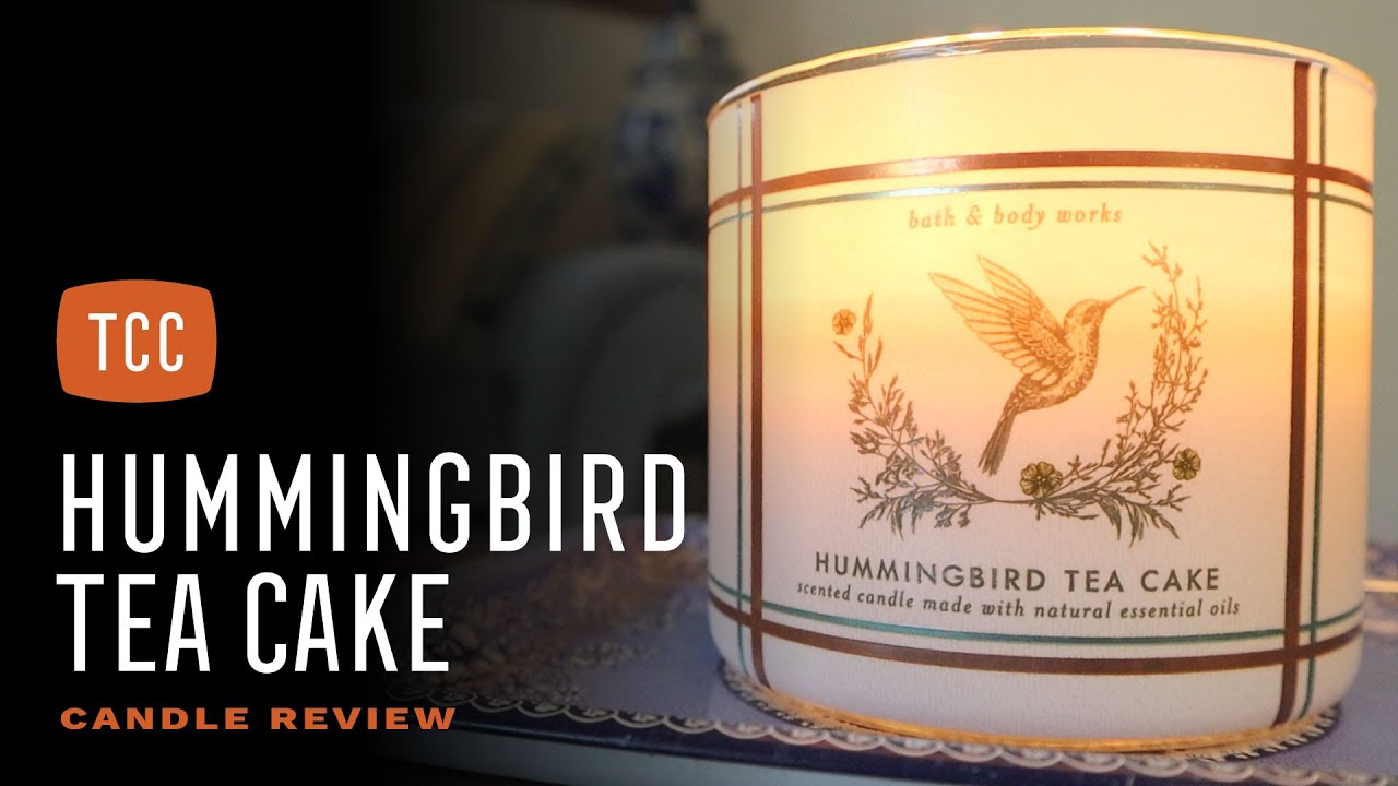 Hummingbird Tea Cake Candle Review – Bath & Body Works