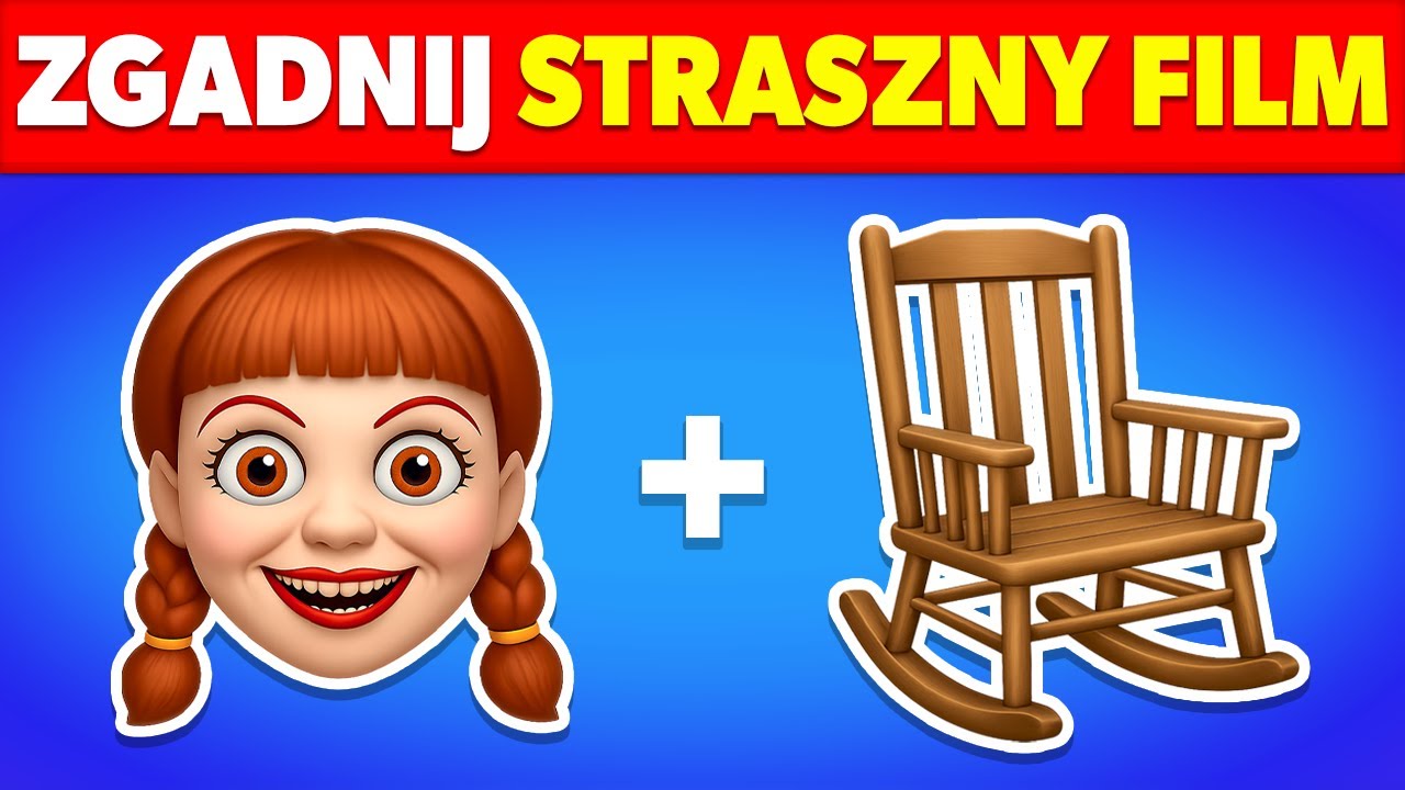 Zgadnij STRASZNY FILM po Emoji | Quiz o Horrorach | Edycja Halloween