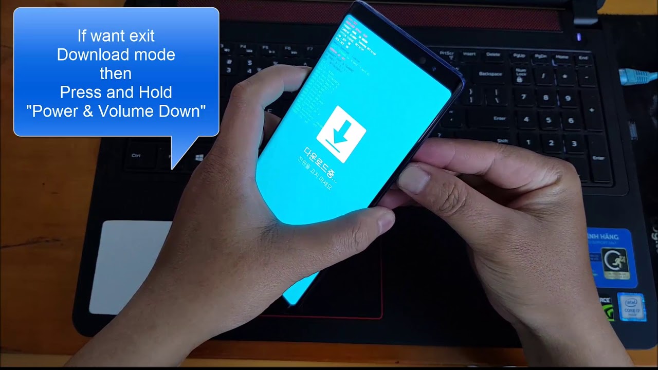 Enter Download Mode Samsung Galaxy Note 8 N950U N950F N950N