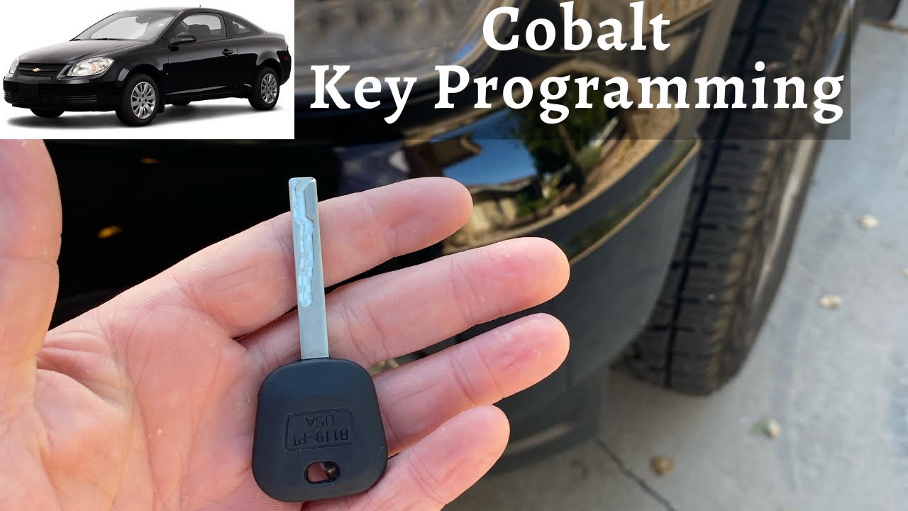 How To Program A Chevy Cobalt Key 2006 - 2010 DIY Chevrolet Transponder Ignition
