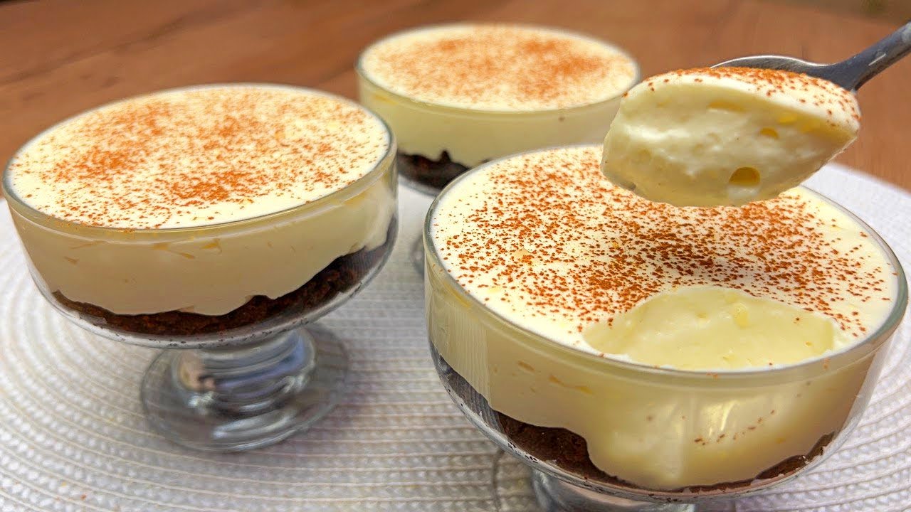 Вкусный домашний десерт за 5 минут! Этот рецепт ищут все! Никакой выпечки!