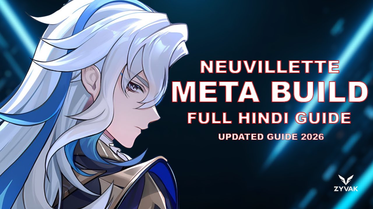 NEUVILLETTE ULTIMATE BUILD! Best Guide - Artifacts, Weapons, Teams and More | Genshin Impact [HINDI]