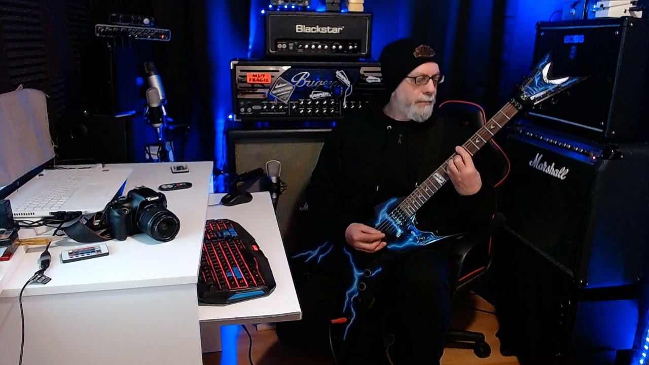 Metallica  - Creeping Death ( COVER ) Guitarra de ritmo