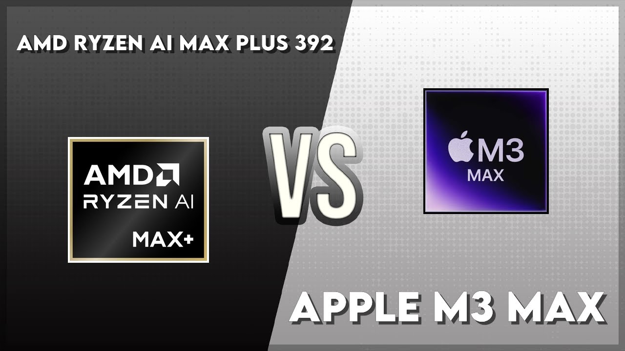 AMD Ryzen AI Max Plus 392 vs Apple M3 Max Technical Comparison