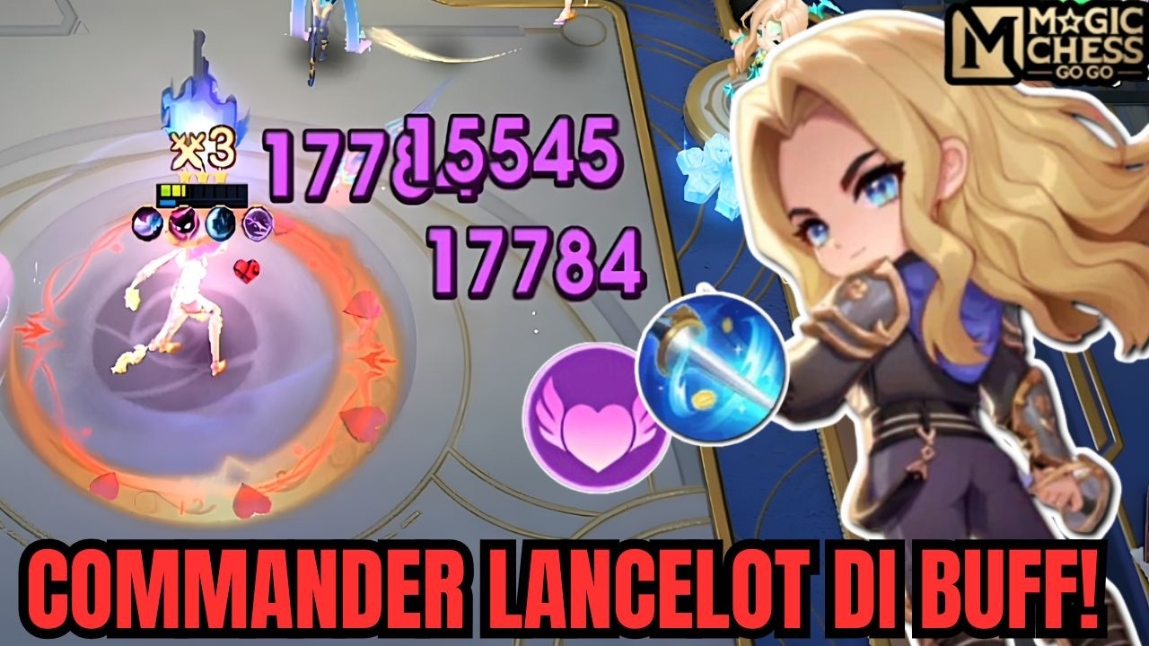 COMMANDER LANCELOT DI BUFF? LANGSUNG KITA TES LAPANGAN!