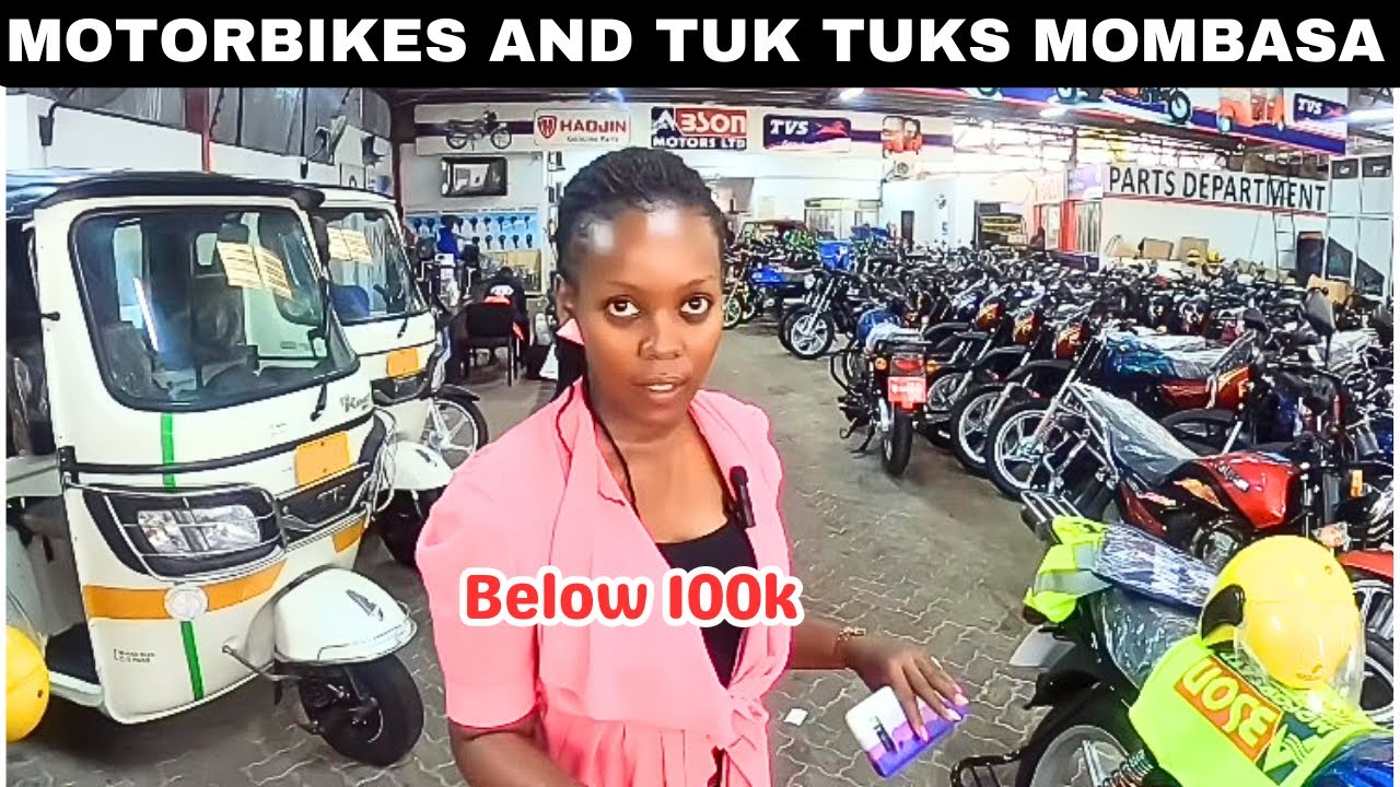 Extremely Cheap Motorbikes and Tuk Tuks prices in Mombasa Kenya 🇰🇪.