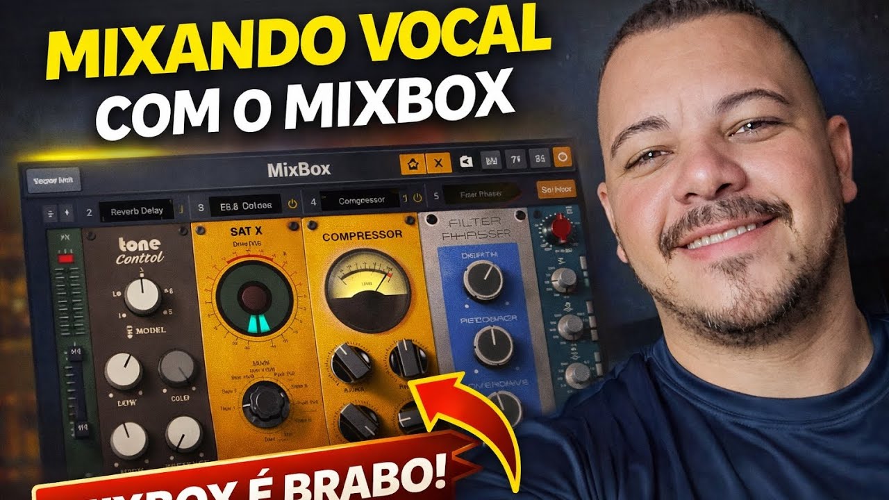Mixando Vocal Só com MixBox… Olha Esse Resultado! 😳🔥
