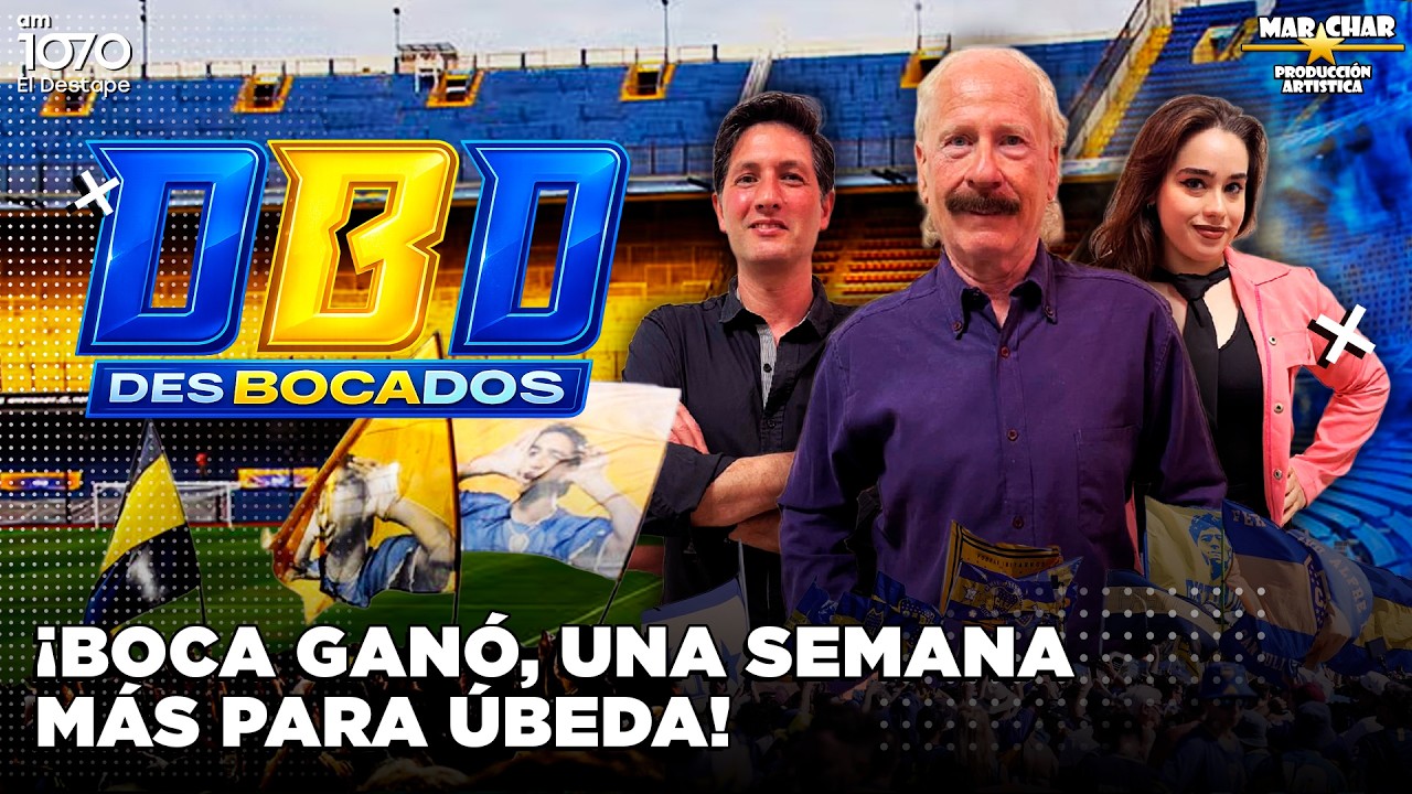 🔵🟡🔵 ¡BOCA GANÓ, UNA SEMANA MÁS PARA ÚBEDA! NOS VISITA ANDRÉS LERNER | DESBOCADOS con Marcelo Lerner
