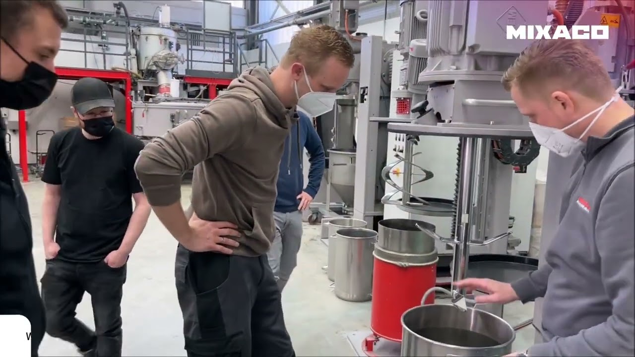 MIXACO: Test Your Products on our Industrial Mixers (Mixing Trials)