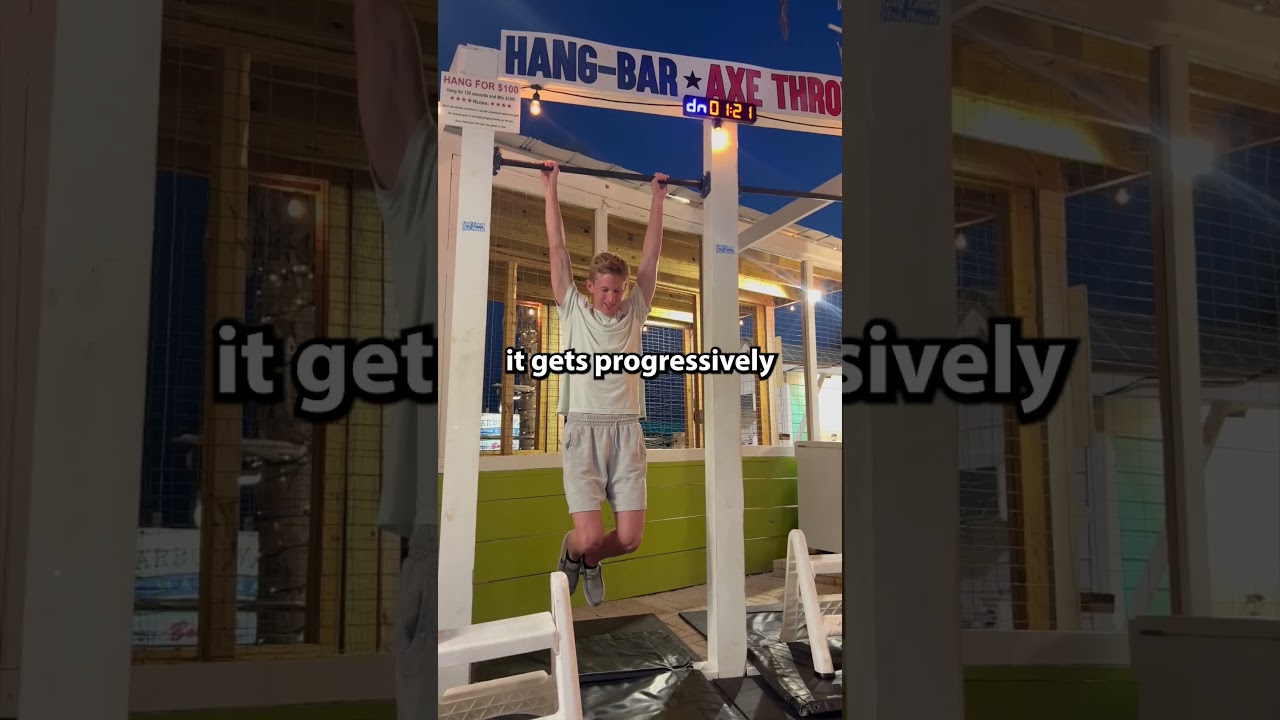 Hang For 2 Minutes Win $100 Challenge #shorts