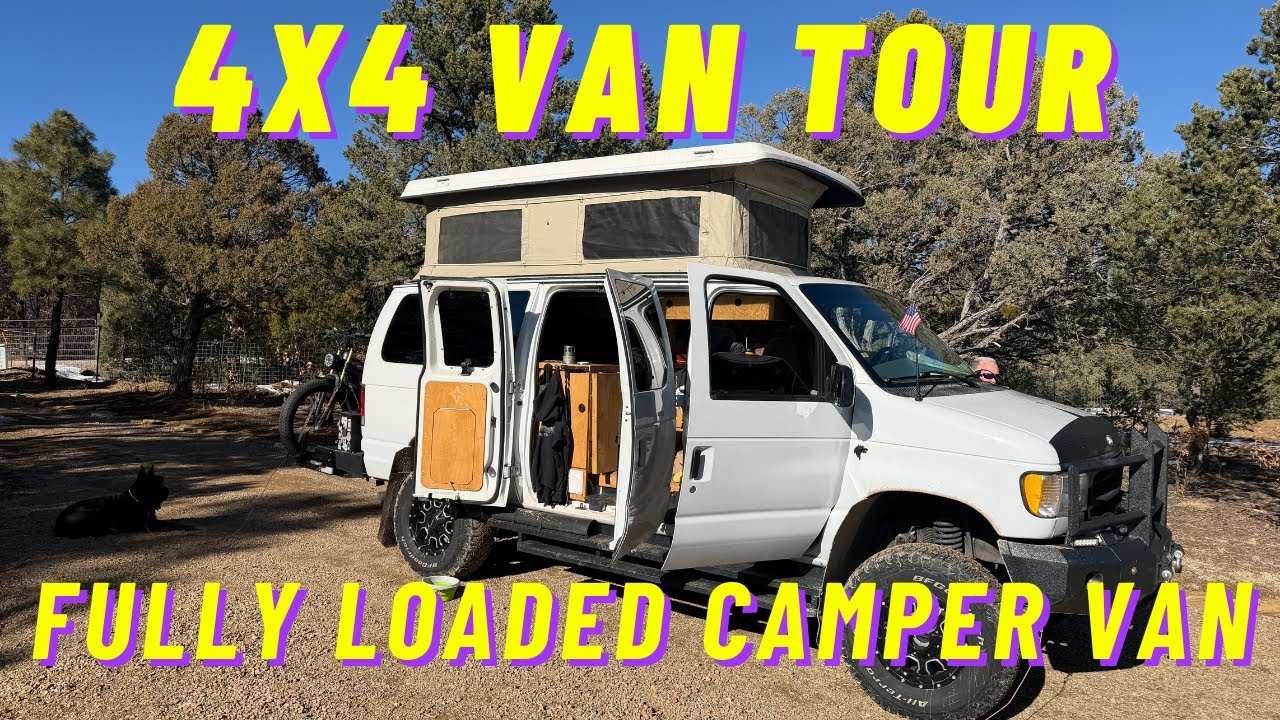 DIY 4x4  Van Conversion Takes Retired Captain Coast to Coast