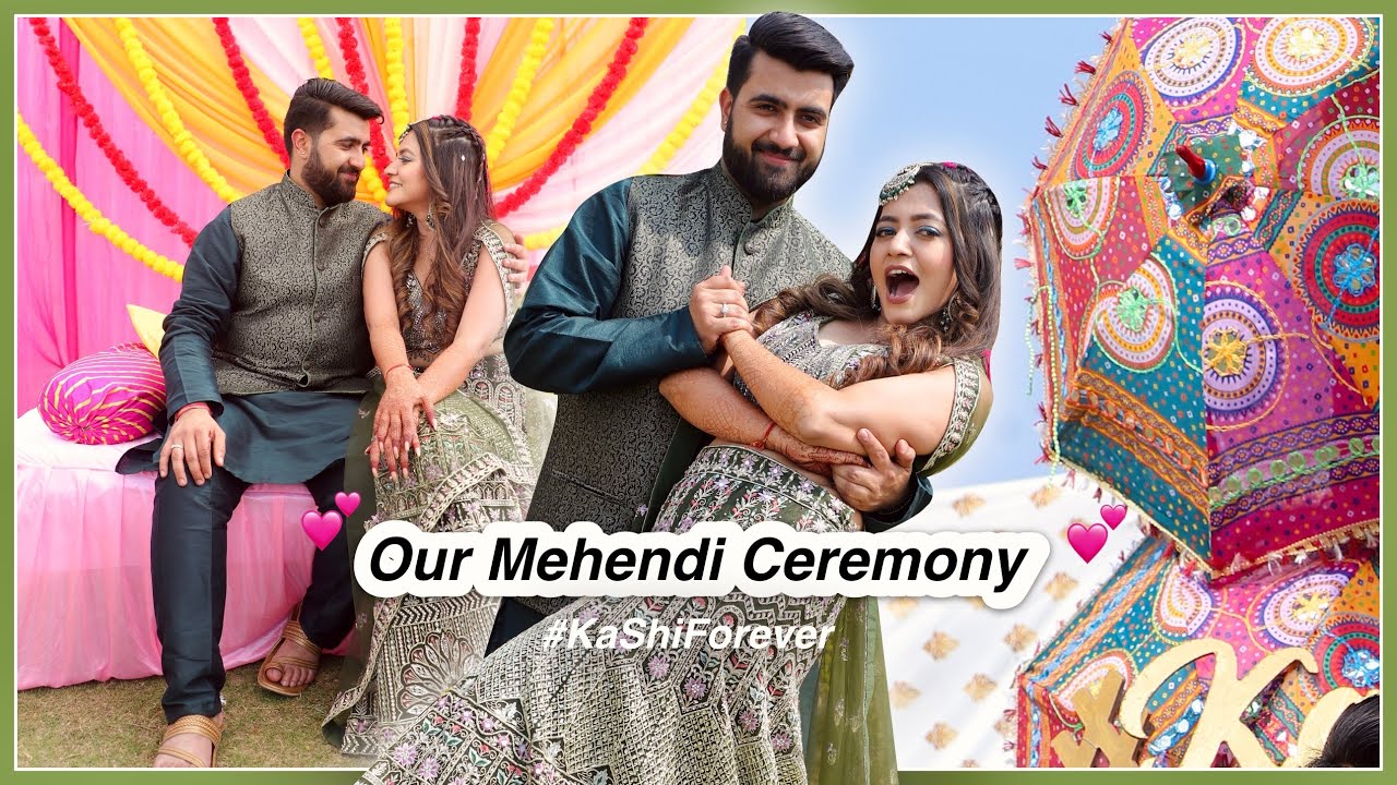 Our Mehendi Celebration 💕 #SharmaGaiSah