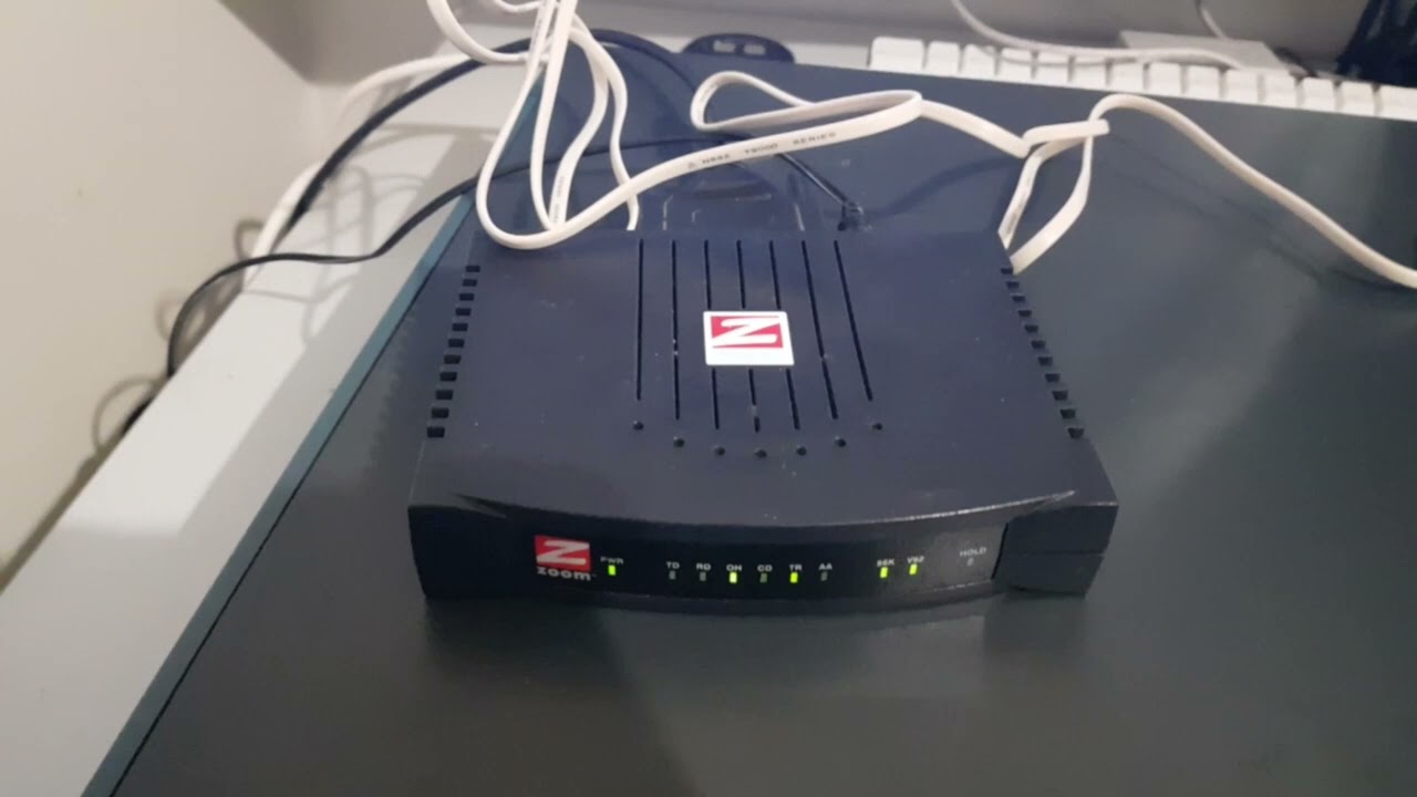 What happens when you Dial up over VoIP Zoom V.92 56K modem