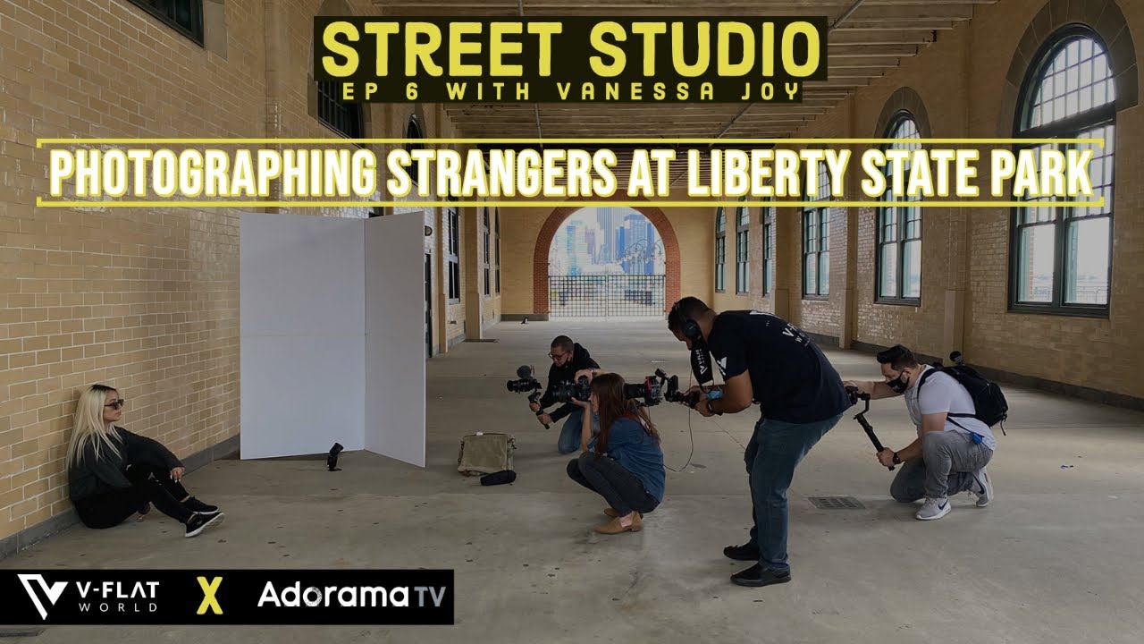 Street Studio: Photographing Strangers at Liberty State Park | EP 6 Vanessa Joy