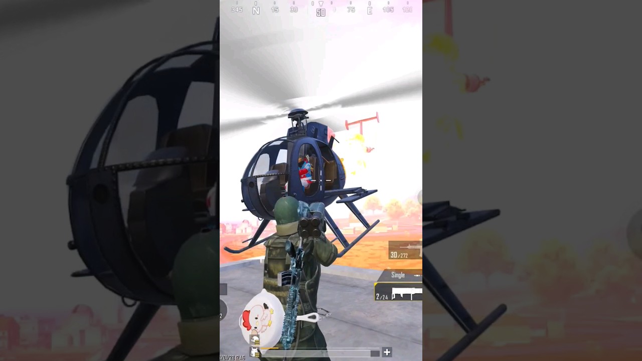 M202 Destroyed Helicopters #pubgmobile #pubgshorts #bgmishort #bgmi #shorts #squadwipe #payloadmode