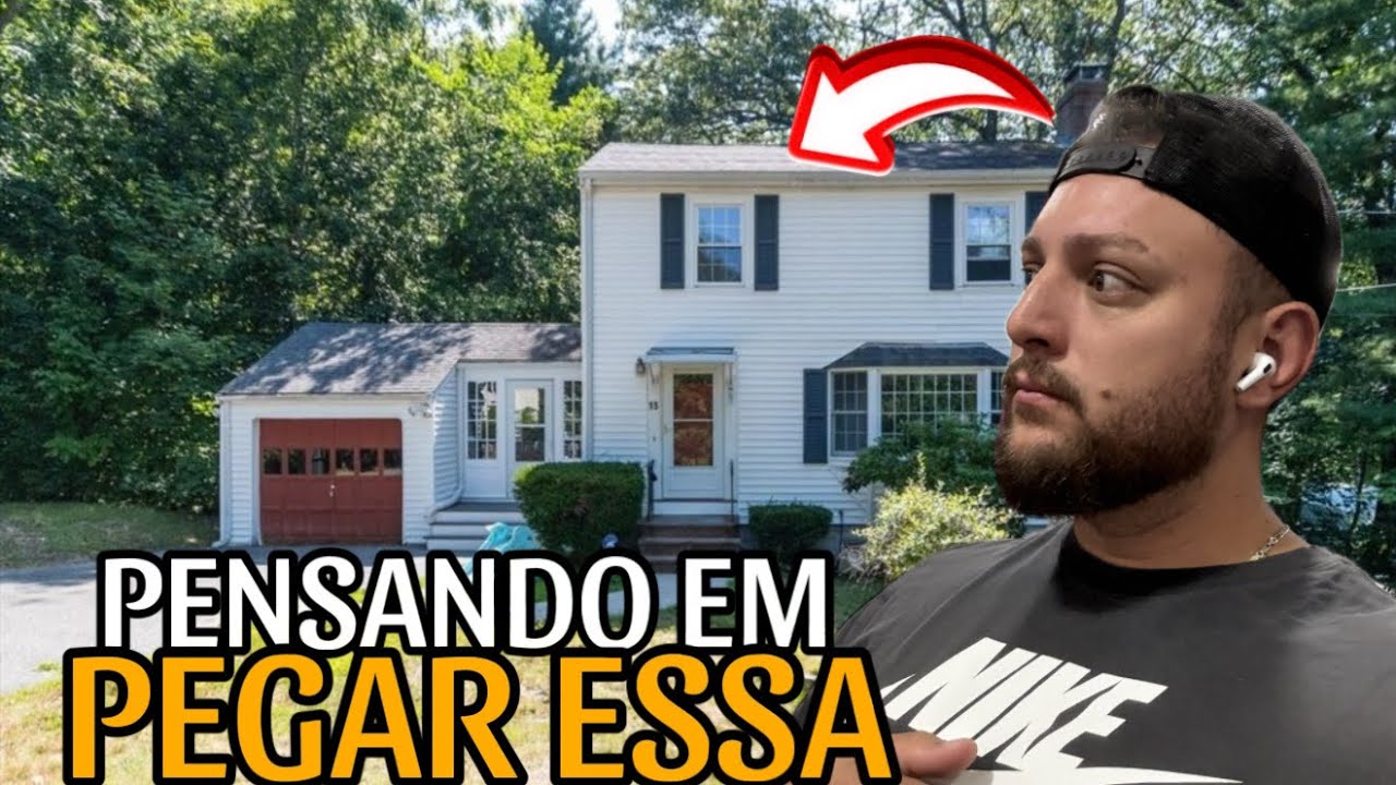 ENCONTREI UMA CASA EM MASSACHUSETTS - MAS NÃO GOSTEI TANTO 