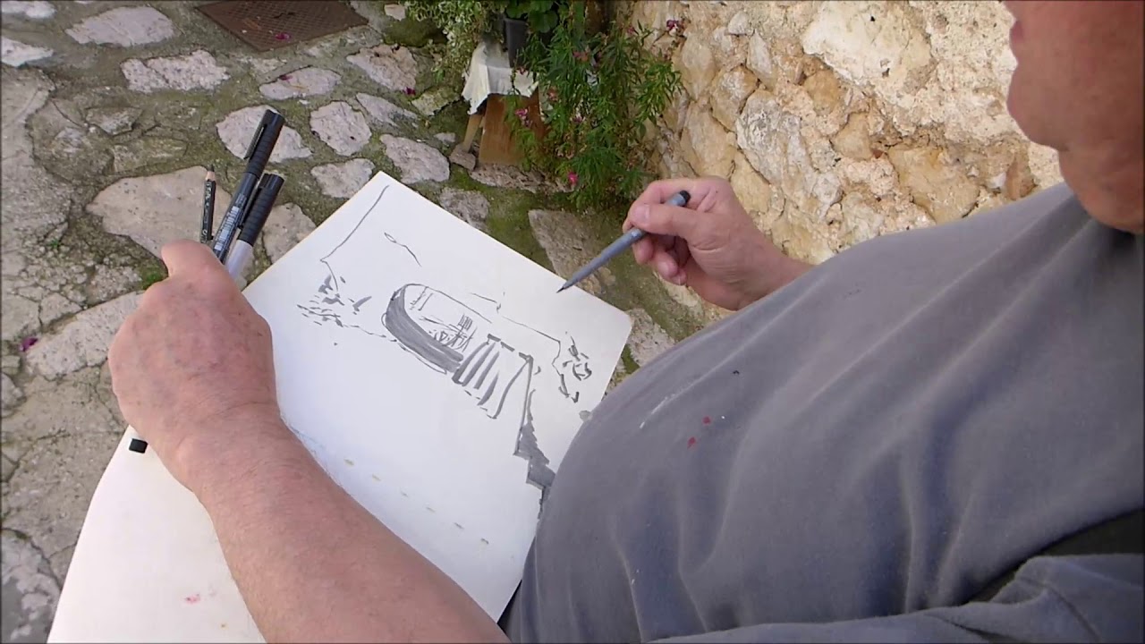 Speed sketching – in der Altstadt