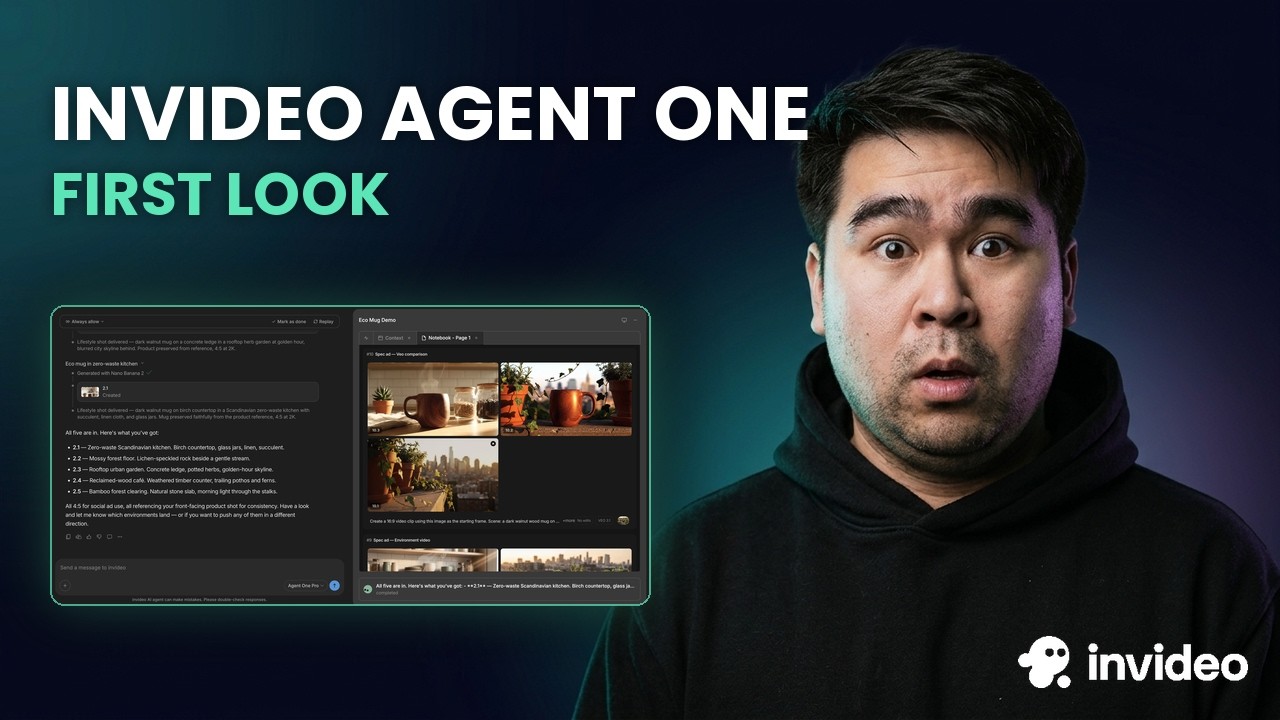 Invideo Launch Agent One - Agentic AI Creativity