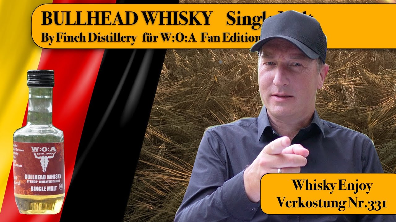 Bullhead Whisky by Finch Distillery abgefüllt für W:O:A  Verkostung Nr. 331