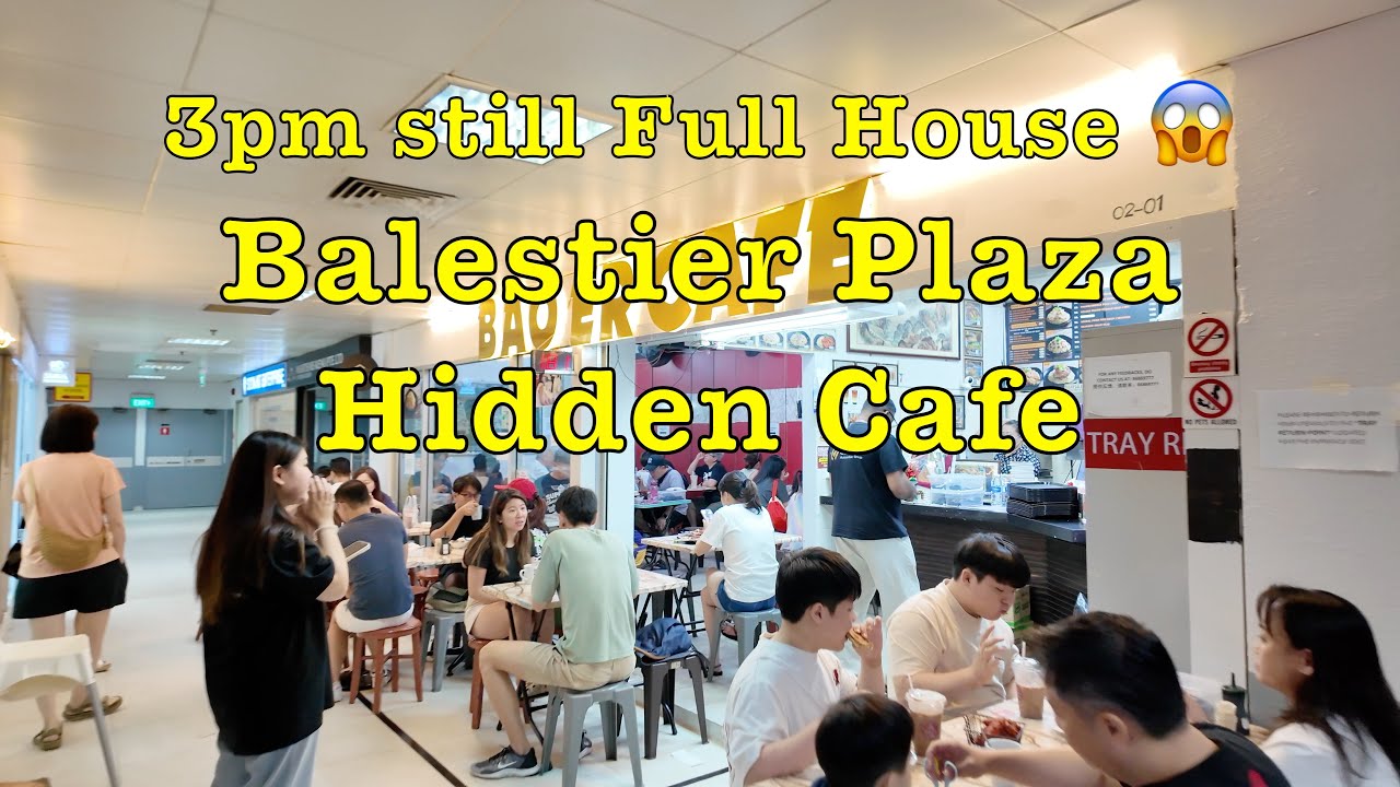 Hidden Cafe at Balestier Plaza #singapore #lunch #cafe #hokkienmee #food #hiddengems #plaza