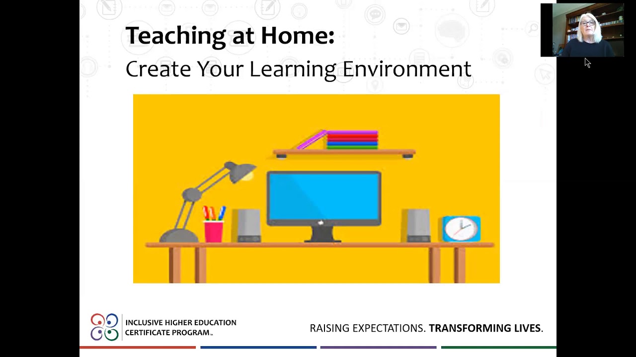 Teaching at Home: Create Your Learning Environment