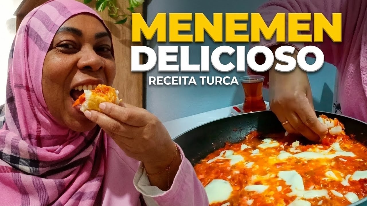 MENEMEN: O Melhor Café da Manhã Turco! 🇹🇷 Receita Fácil e Cremosa (Sem Cebola!)