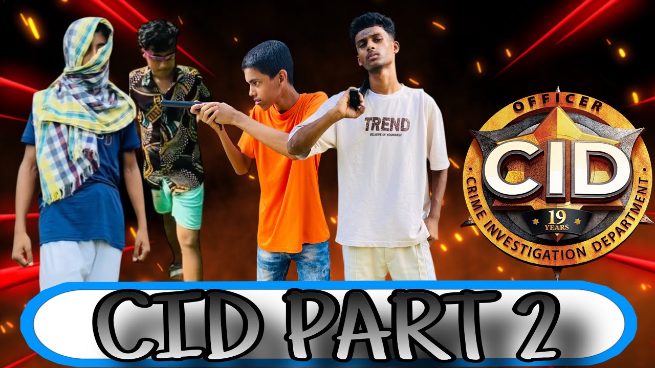 CID PART 2 :2025 সালের ভাইরাল CID ভিডিও#comedy 