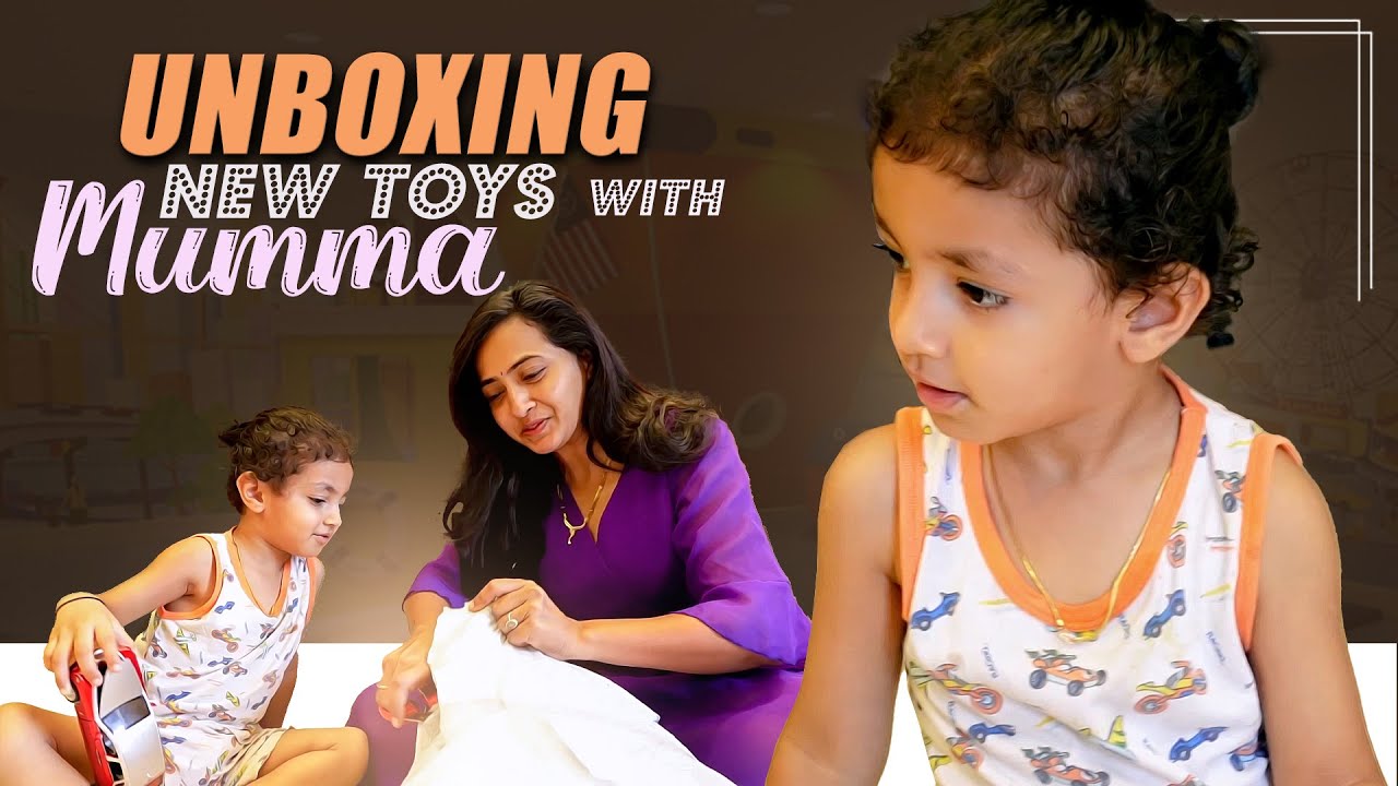Unboxing New Toys With Mumma || Daksh || Its Me Junnu || lasyamanjunadh