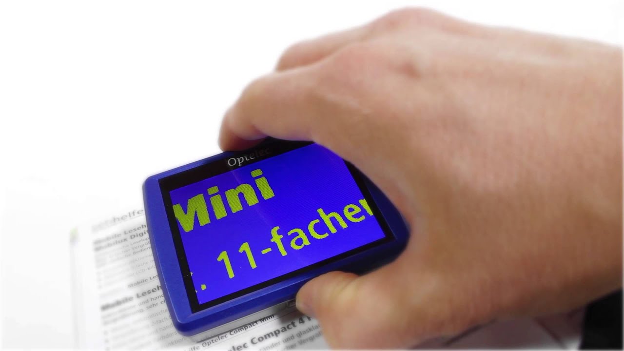 Mobile Lesehilfe Optelec Compact Mini