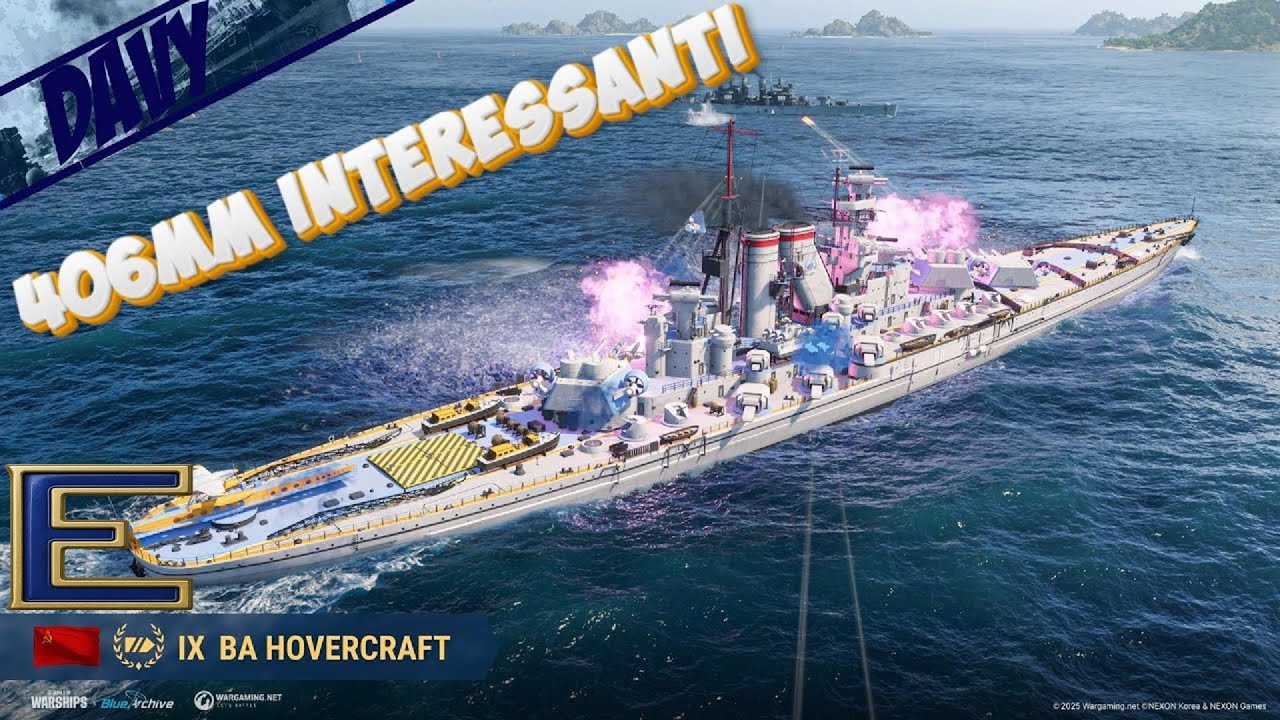 BA HOVERCRAFT NUOVA CORAZZATA SOVIETICA (ba archive)⚓WORLD OF WARSHIPS ITA⚓