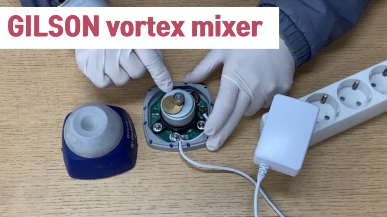 GILSON vortex mixer 수리, 길슨 볼텍스 믹서 수리, 볼텍서 수리영상.