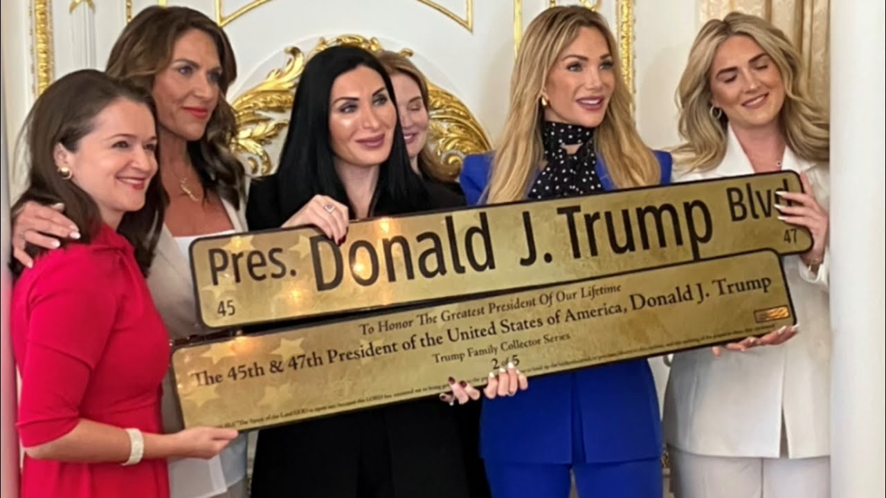 Palm Beach renames road in honour of Donald Trump