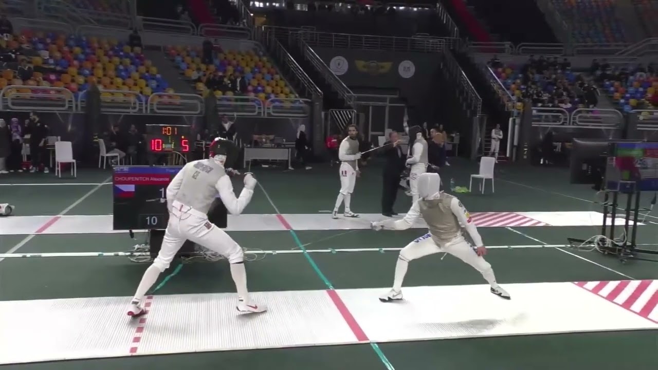 Cairo World Cup 2024 SMF - L32 - Alexander Choupenitch CZE v Guillaume Bianchi ITA