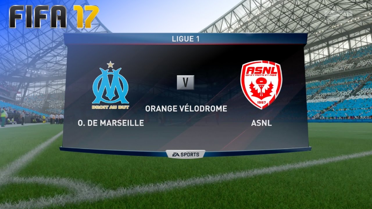 FIFA 17 - Olympique de Marseille vs. AS Nancy Lorraine @ Orange Vélodrome
