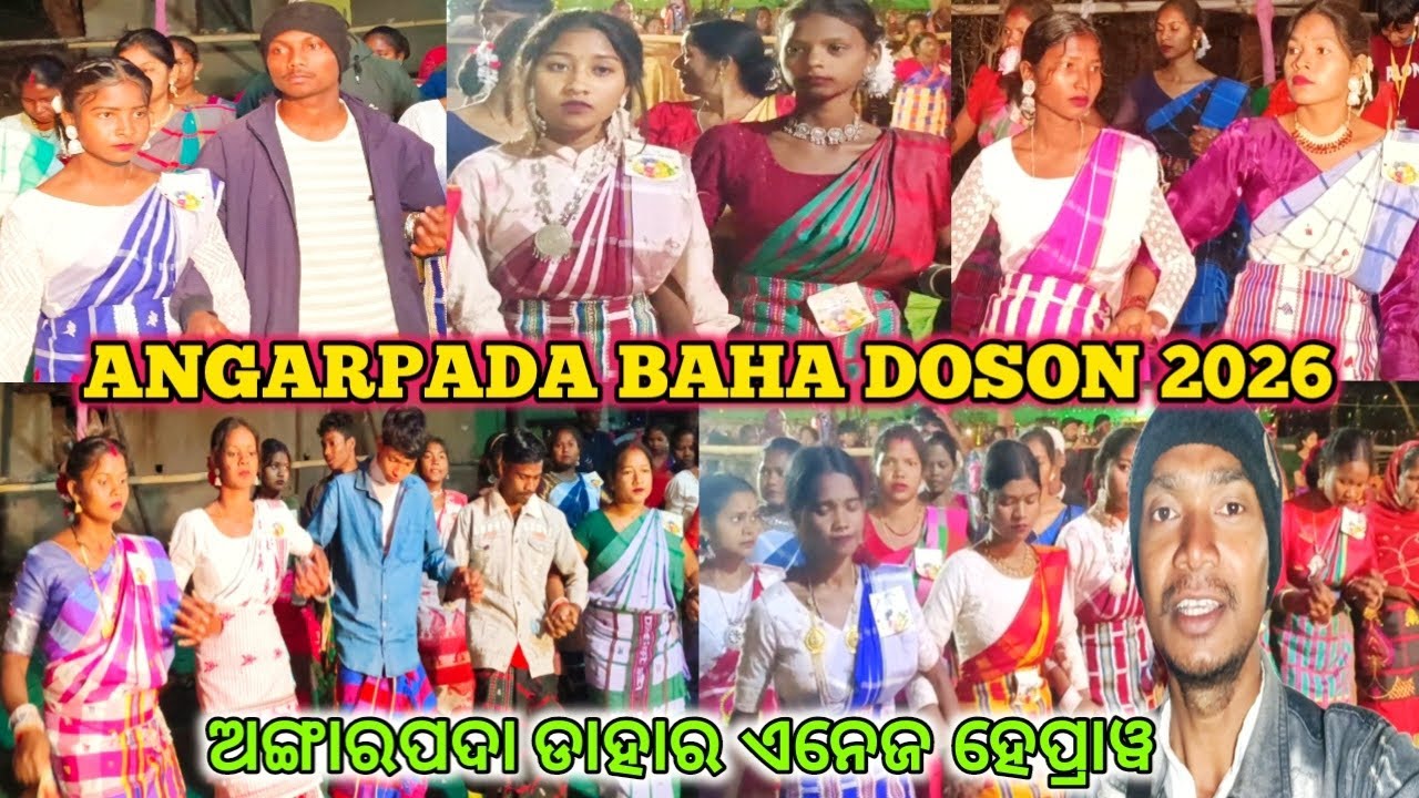 ANGARPADA BAHA DOSON 2026 || ANGARPADA DAHAR ENEJ HEPRAW || MAYURBHANJ KUSUMI BLOCK 