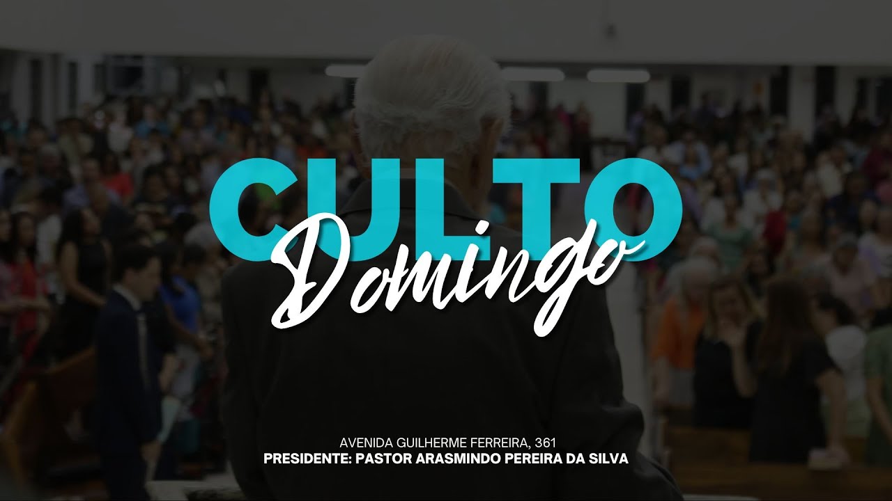 CULTO DE DOMINGO - 04/01/2026 - 19H