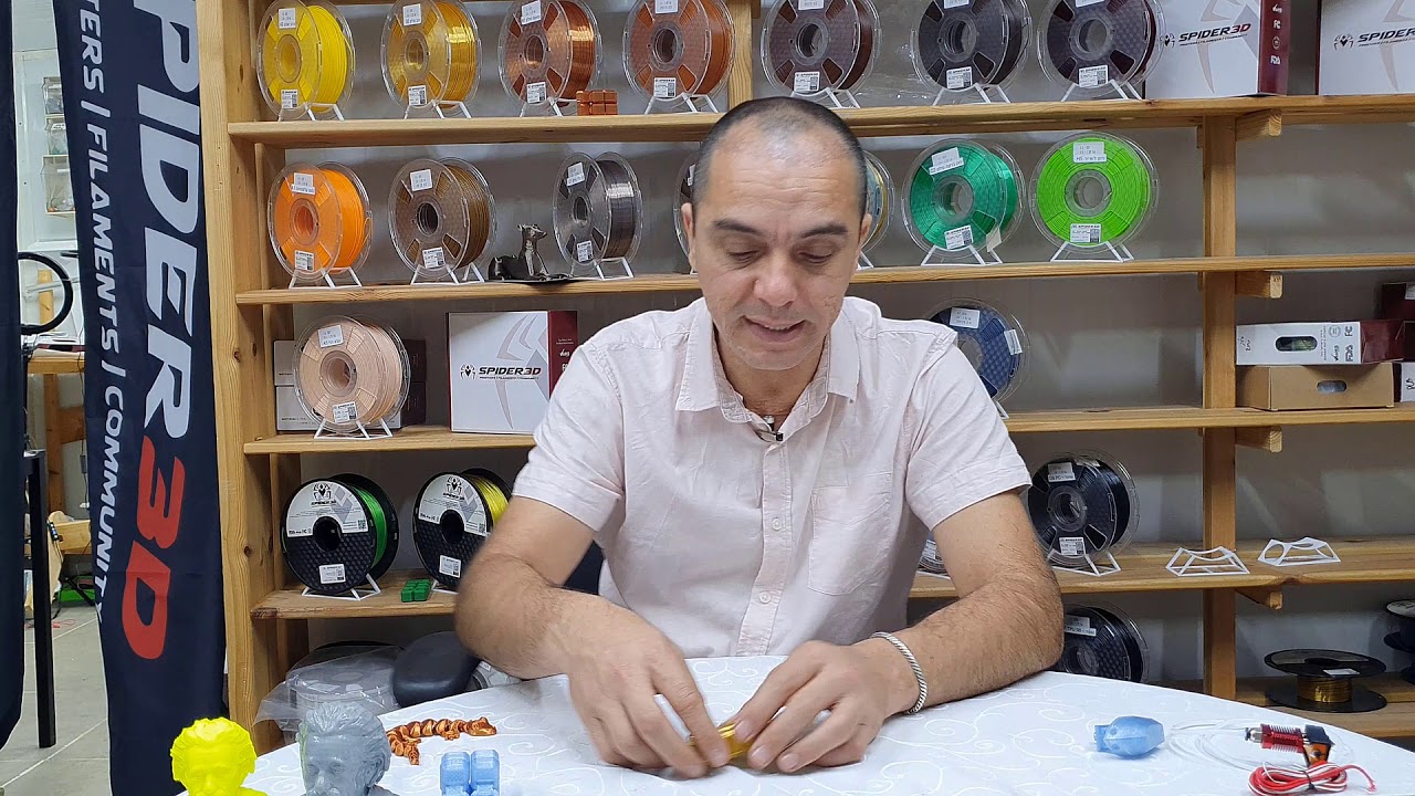 הדפסת תלת מימד - המדריך המלא למתחילים פרק 4 - חומרים והמלצות להדפסה מוצלחת