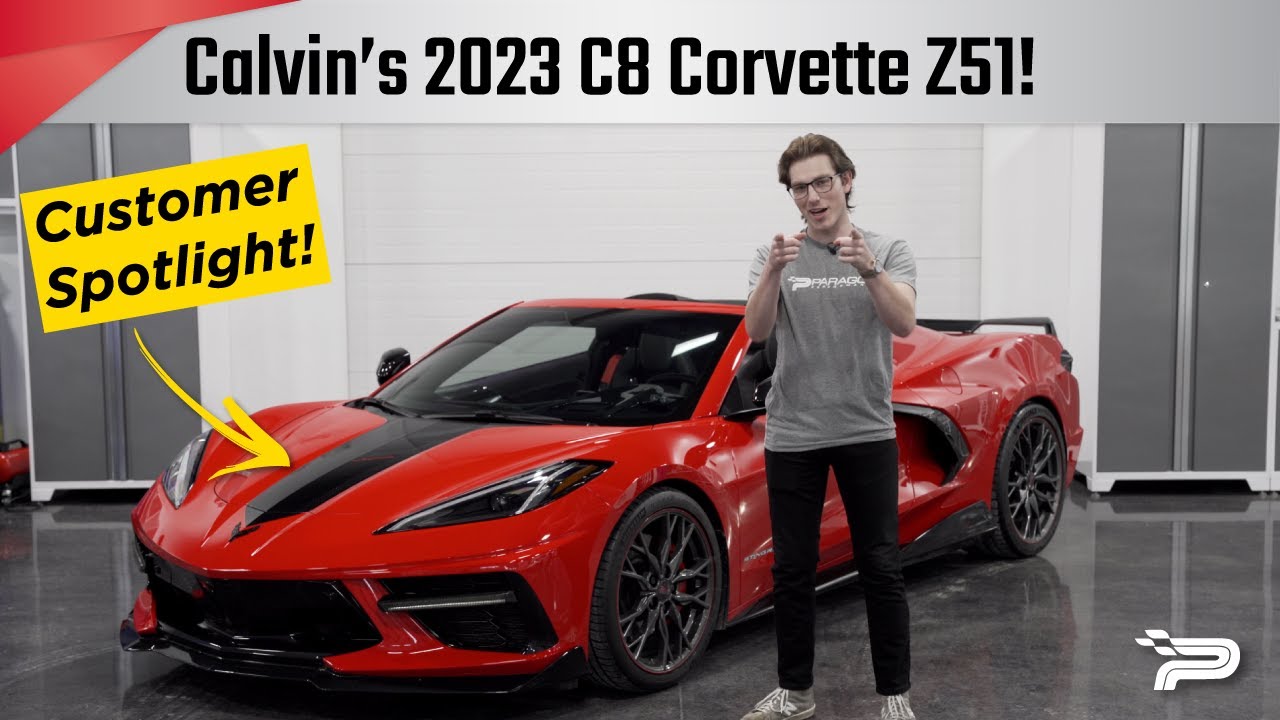 Calvin's 2023 C8 Corvette Z51! - Customer Spotlight with Rob - Paragon Performance