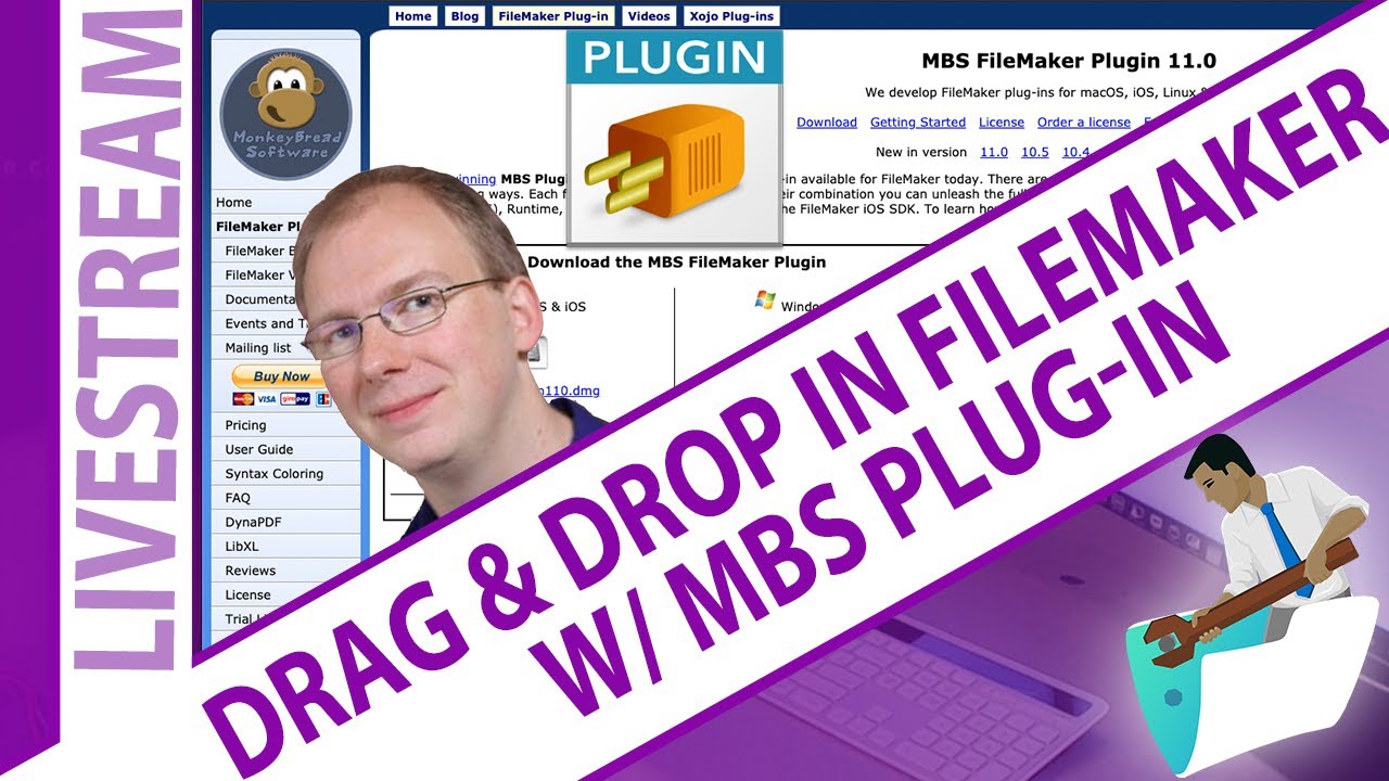 Drag & Drop in FileMaker with the MonkeyBread Plug-in