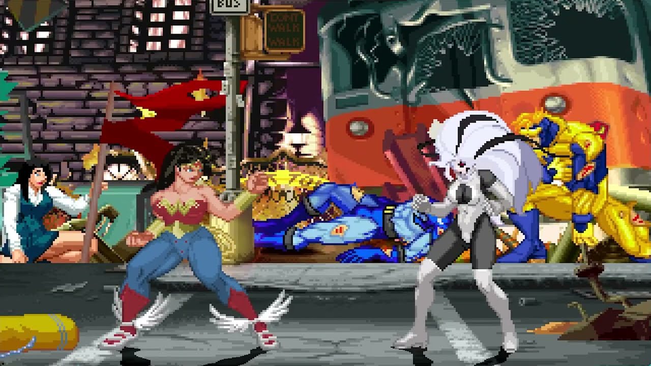 WONDER WOMAN VS SILVER BANSHEE | INSANELY EPIC MUGEN BATTLE