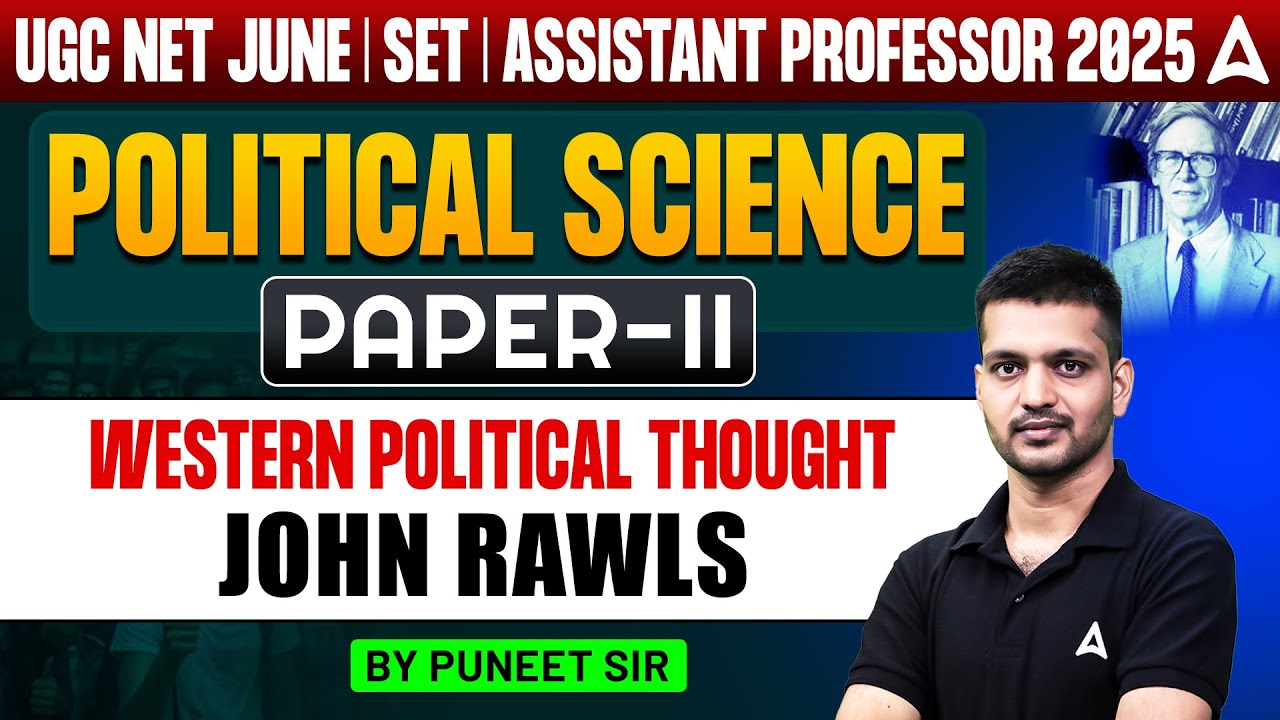 UGC NET June 2025 | UGC NET Political Science Western Political Thought | By Puneet Sir