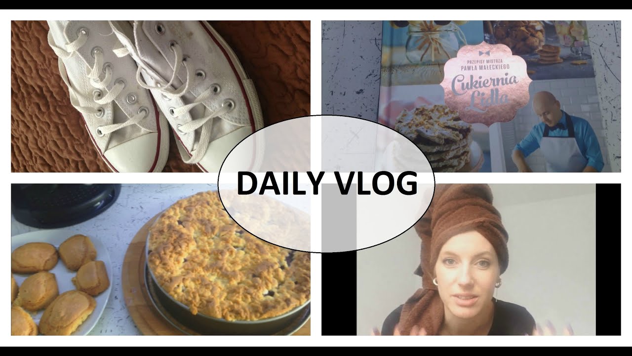 Daily vlog LUMPEKSY, CONVERSY, PIECZEMY CIASTA Z KSIĄŻKI LIDLA  │Semika
